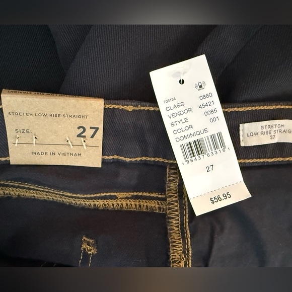 PacSun Women's Y2K Black Straight low rise straight Leg Jeans | Size 27 - Picture 7 of 8